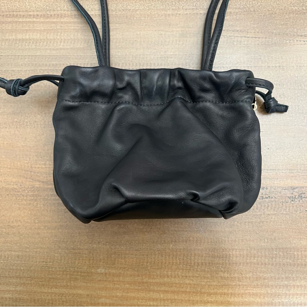 Clare V. Italian Nappa Emma Bag in Black - Picture 5 of 15